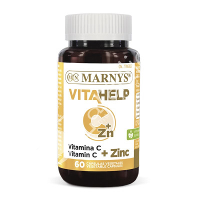 VITAHELP VITAMINA C+ZINC 500MG/25MG 60CAP