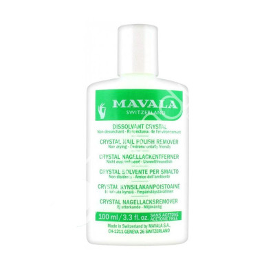 MAVALA QUITAESMALTE CRYSTAL SIN OLOR   100 ML