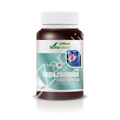 VIT & MIN 15 HEPA COMPLEX PLUS 850MG 60COMP