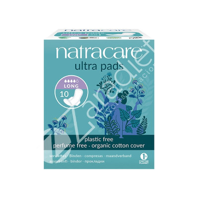 COMPRESA LARGA CON ALAS 10UD - NATRACARE