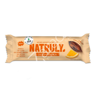 BARRITA RAW CACAO NARANJA BIO 40G