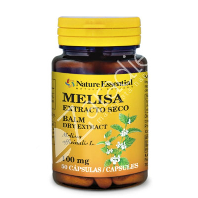 MELISA 100MG (EXTRACTO SECO) 50CAP - NATURE ESSENTIAL