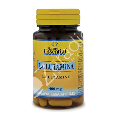 L-GLUTAMINA 400MG 50CAP - NATURE ESSENTIAL