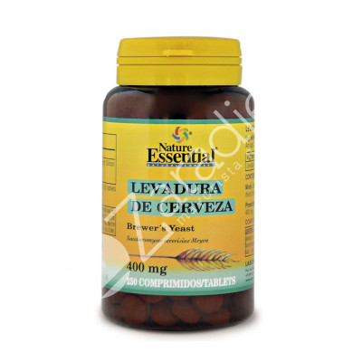 LEVADURA CERVEZA 400MG 250COMP - NATURE ESSENTIAL