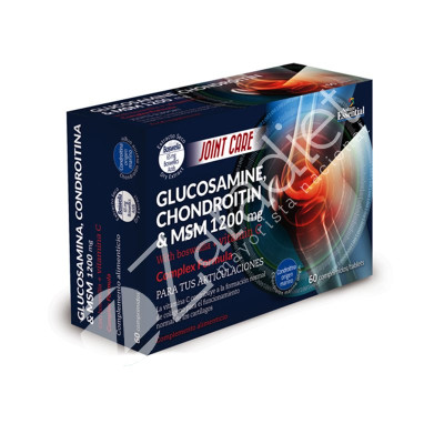 GLUCOSAMINA + CONDROITINA + MSM 1000MG 60COMP - NATURE ESSENTIAL