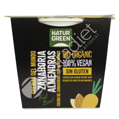 CREMA ZANAHORIA ALMENDRAS - NATURGREEN