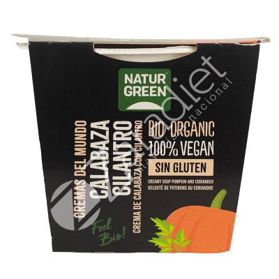CREMA CALABAZA CILANTRO 310 GR - NATURGREEN