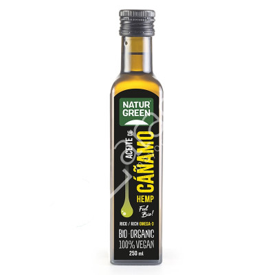 ACEITE CAÑAMO BIO 250ML - NATURGREEN