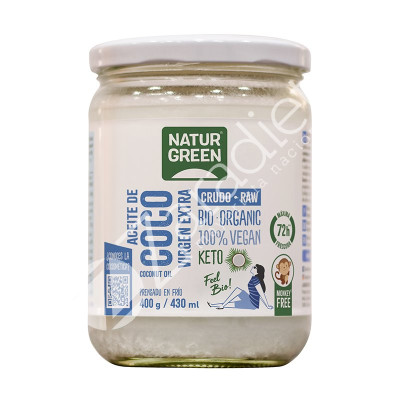 ACEITE DE COCO VIRGEN BIO 400ML - NATURGREEN