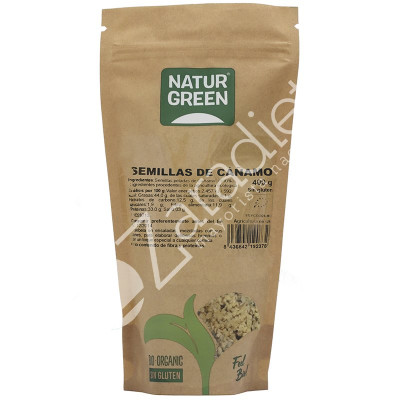 SEMILLAS DE CAÑAMO BIO 400 GRS - NATURGREEN