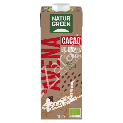 BEBIDA AVENA CACAO BIO 1L - NATURGREEN