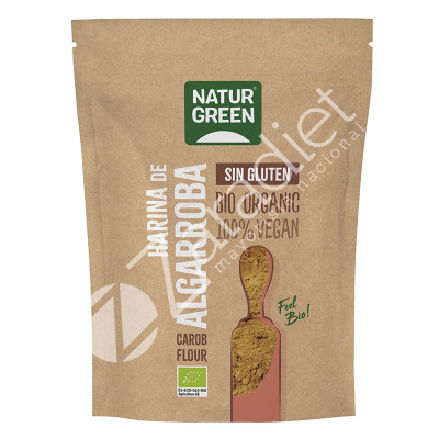 HARINA ALGARROBA SIN GLUTEN BIO 500G - NATURGREEN