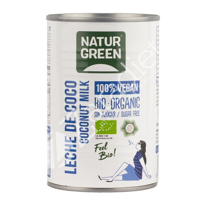 LECHE DE COCO 400G/400ML - NATURGREEN