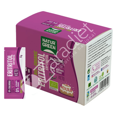 ERITRITOL STICK 54X5G - NATURGREEN
