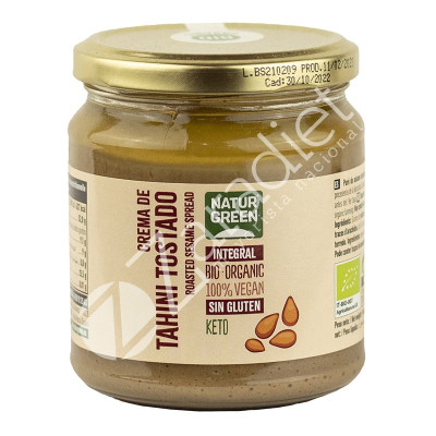 TAHIN PURE SESAMO TOSTADO BIO 300G - NATURGREEN