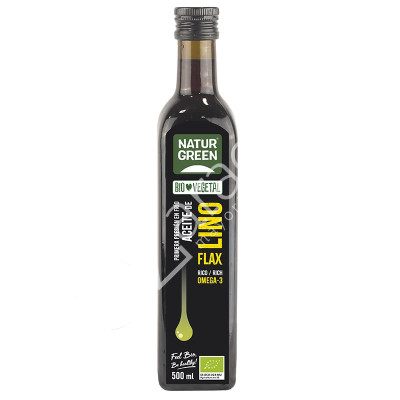ACEITE LINO BIO 500ML - NATURGREEN