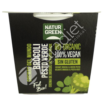 CREMA BROCOLI PESTO VERDE 310G - NATURGREEN