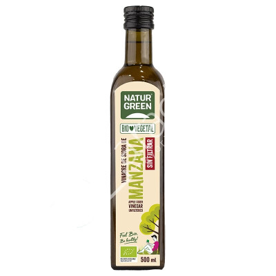VINAGRE MANZANA SIDRA SIN FILTRAR BIO 5 - NATURGREEN