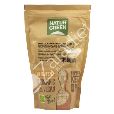 MEZCLA PAN KETO 400G - NATURGREEN