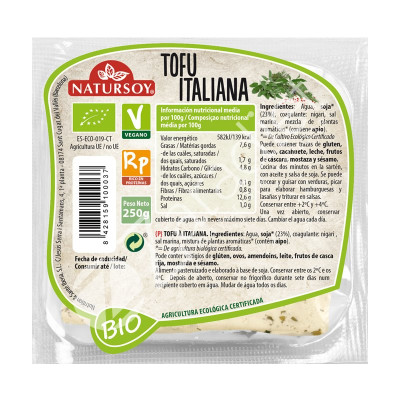 TOFU ITALIANA BIO 250G