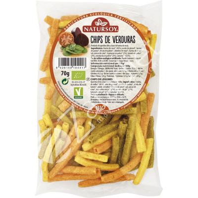 CHIPS DE VERDURAS 70G