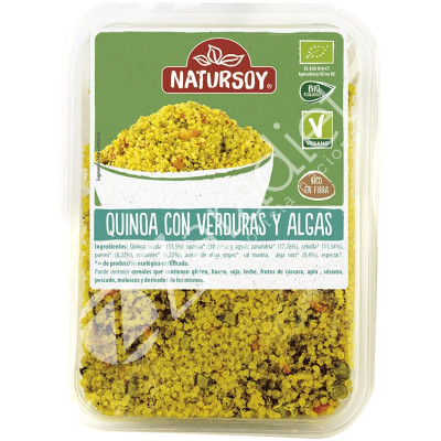 QUINOA CON VERDURAS Y ALGAS 300G