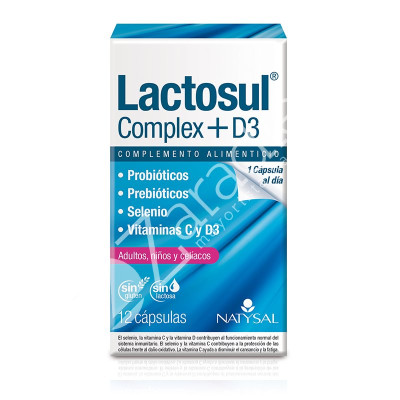 LACTOSUL COMPLEX+D3 20CAP