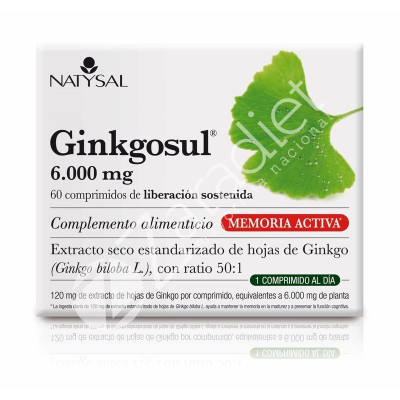 GINKGOSUL 6000 MG 60COMP