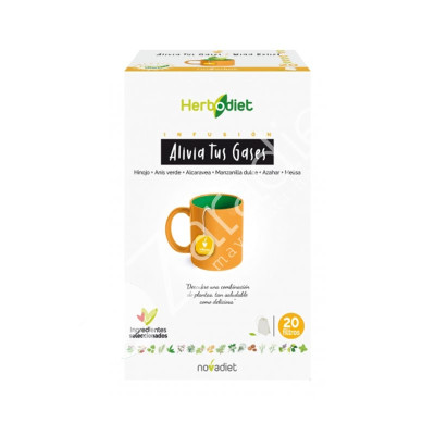 HERBODIET ALIVIA TUS GASES 20 BOLSAS
