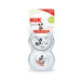 CHUPETE SPACE MICKEY GRIS 18-36 SILICONA (2 UDS)