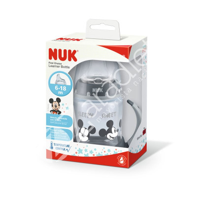 BIBERON ENTRENA FC+ PP TC MICKEY 6-18 SILICONA