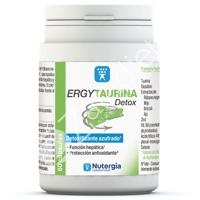 ERGYTAURINA DETOX 60COMP - NUTERGIA