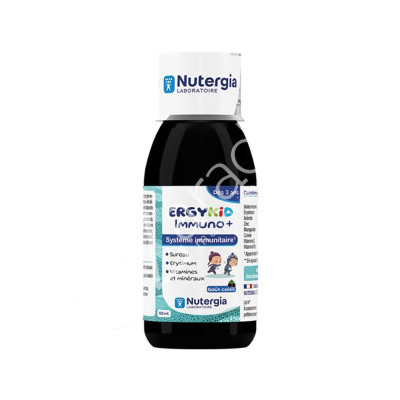 ERGYKID BIENESTAR 150ML SABOR GROSELLA NEGRA - NUTERGIA