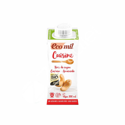 CREMA DE ANACARDO PARA COCINAR 200 ML - ECOMIL