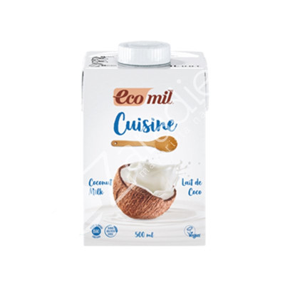 CREMA DE COCO PARA COCINAR BIO 500ML - ECOMIL