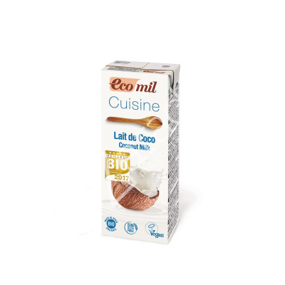 CREMA DE COCO PARA COCINAR 200ML - ECOMIL