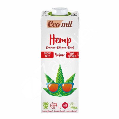 BEBIDA DE CÁÑAMO NATURE SIN AZÚCAR 1L - ECOMIL