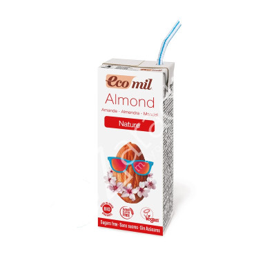 BEBIDA DE ALMENDRA NATURE BIO 200ML - ECOMIL