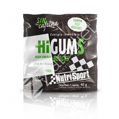 HIGUM SIN CAFEINA SABOR FRUTOS ROJOS