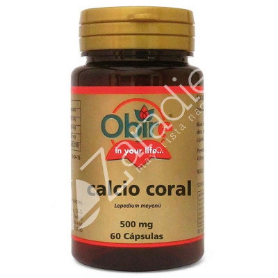 CALCIO CORAL 500MG 60CAP - OBIRE