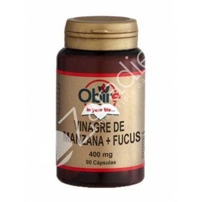 VINAGRE DE MANZANA + FUCUS 400MG 90CAP - OBIRE