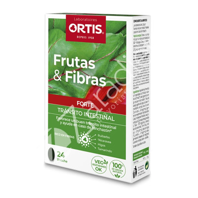 FRUTAS Y FIBRAS FORTE TRANSITO INTESTINAL 24COMP