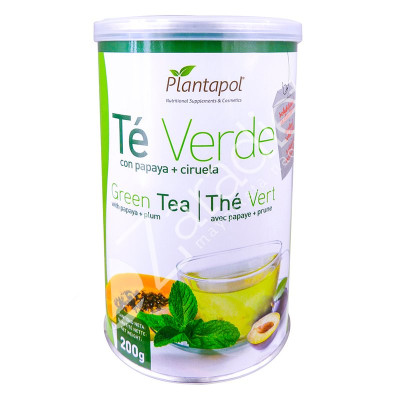 TE VERDE CIRUELA PAPAYA PROBIOTICO INSTANTANEO 200G