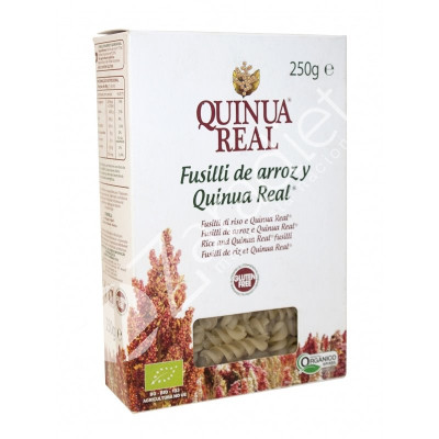 FUSILLI DE ARROZ Y QUINOA SIN GLUTEN 250G - QUINUA REAL