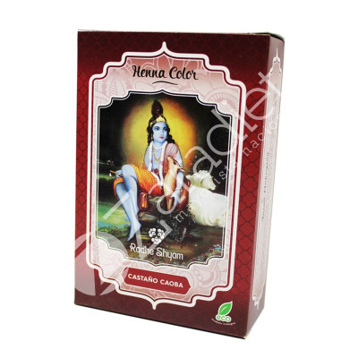 HENNA CASTAÑO CAOBA POLVO 100G