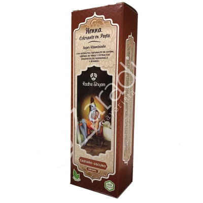 HENNA CASTAÑO OSCURO PASTA 200ML