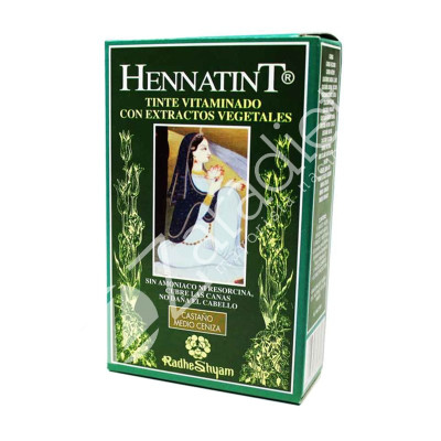 HENNATINT CASTAÑO MEDIO CENIZA 60ML