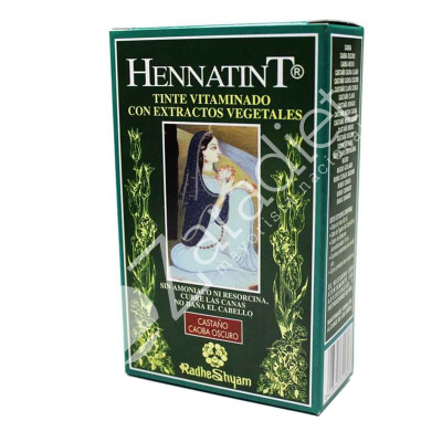 HENNATINT CASTAÑO CAOBA OSCURO 60ML