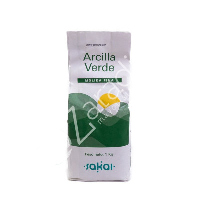 ARCILLA FINA VERDE 1KG
