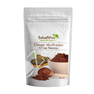 VIVA CHAGA MUSHROOM SALVAJE SIBERIANO 100G